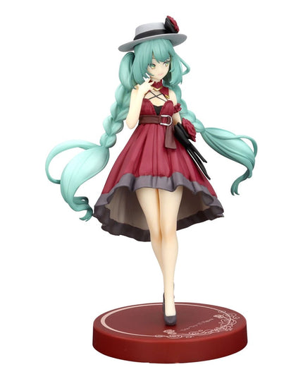 Hatsune Miku - Outing Dress Red Color Ver. Trio-Try-iT PVC Statue 19 cm (FURYU)