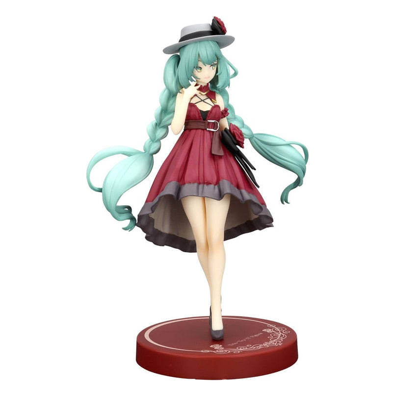 Hatsune Miku - Outing Dress Red Color Ver. Trio-Try-iT PVC Statue 19 cm (FURYU)