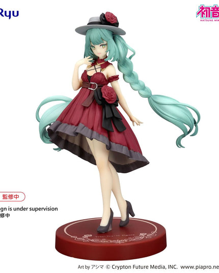 Hatsune Miku - Outing Dress Red Color Ver. Trio-Try-iT PVC Statue 19 cm (FURYU)