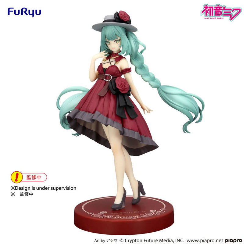 Hatsune Miku - Outing Dress Red Color Ver. Trio-Try-iT PVC Statue 19 cm (FURYU)