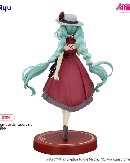 Hatsune Miku - Outing Dress Red Color Ver. Trio-Try-iT PVC Statue 19 cm (FURYU)