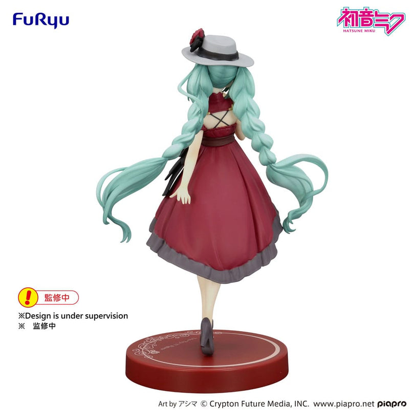 Hatsune Miku - Outing Dress Red Color Ver. Trio-Try-iT PVC Statue 19 cm (FURYU)