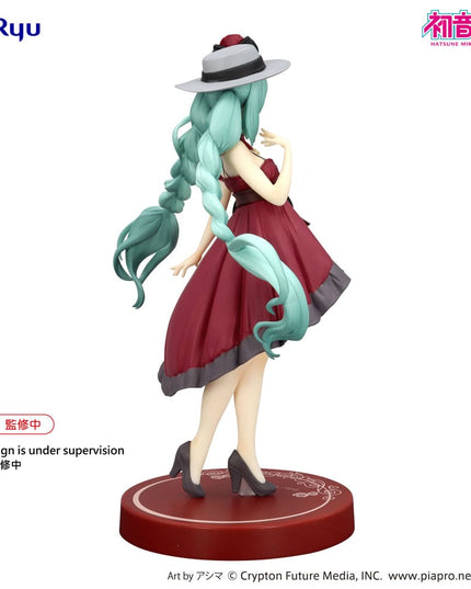 Hatsune Miku - Outing Dress Red Color Ver. Trio-Try-iT PVC Statue 19 cm (FURYU)