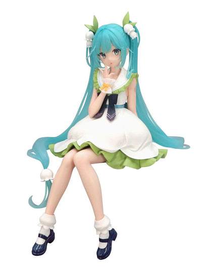 Hatsune Miku - Flower Fairy Lily of the Valley Noodle Stopper PVC Statue 14 cm (FURYU)