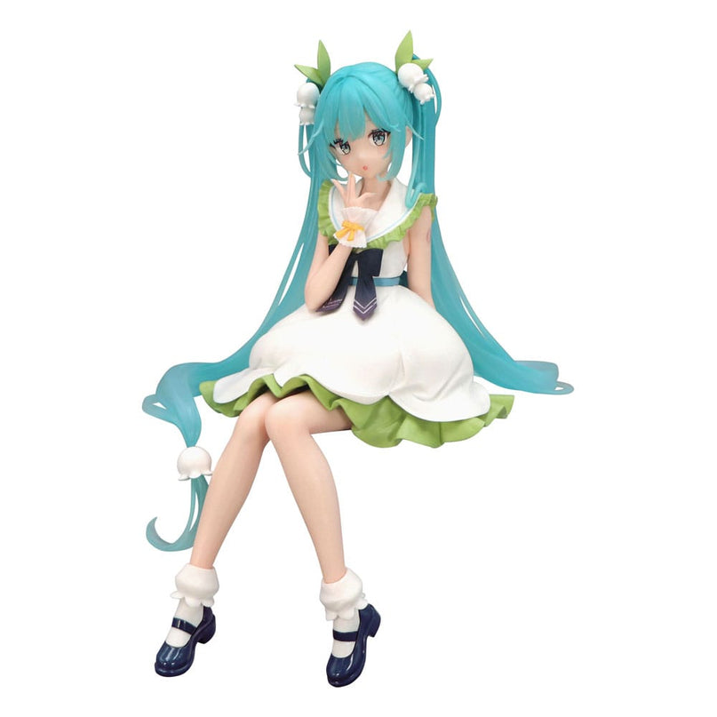 Hatsune Miku - Flower Fairy Lily of the Valley Noodle Stopper PVC Statue 14 cm (FURYU)