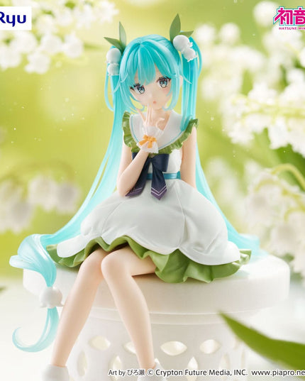Hatsune Miku - Flower Fairy Lily of the Valley Noodle Stopper PVC Statue 14 cm (FURYU)