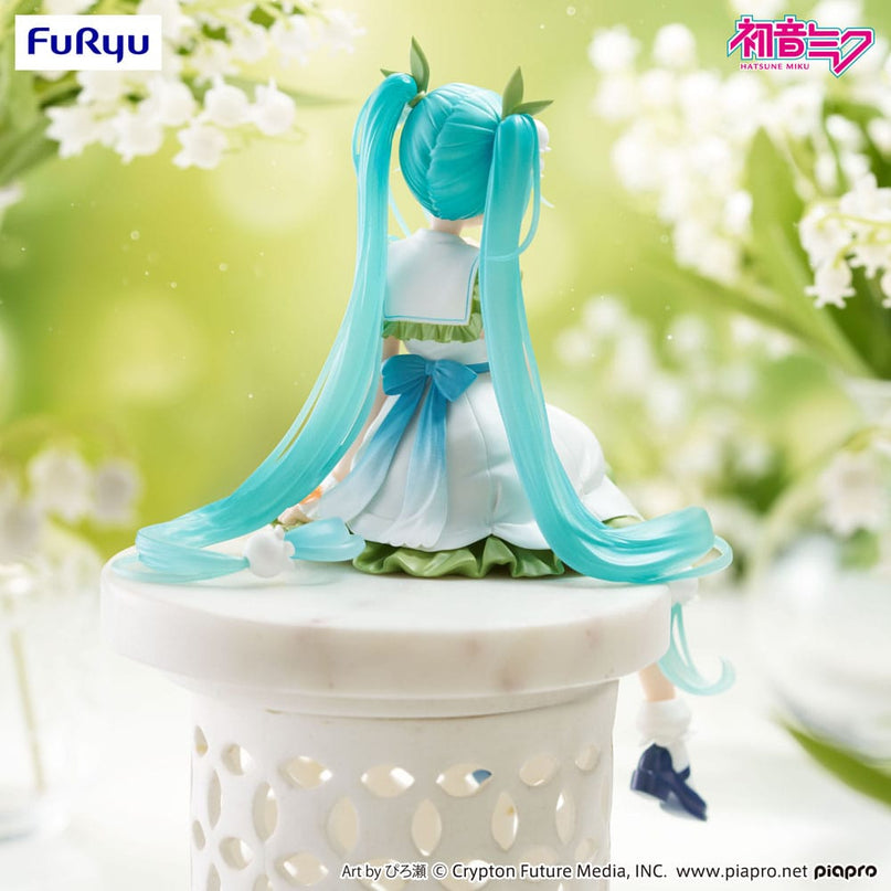 Hatsune Miku - Flower Fairy Lily of the Valley Noodle Stopper PVC Statue 14 cm (FURYU)