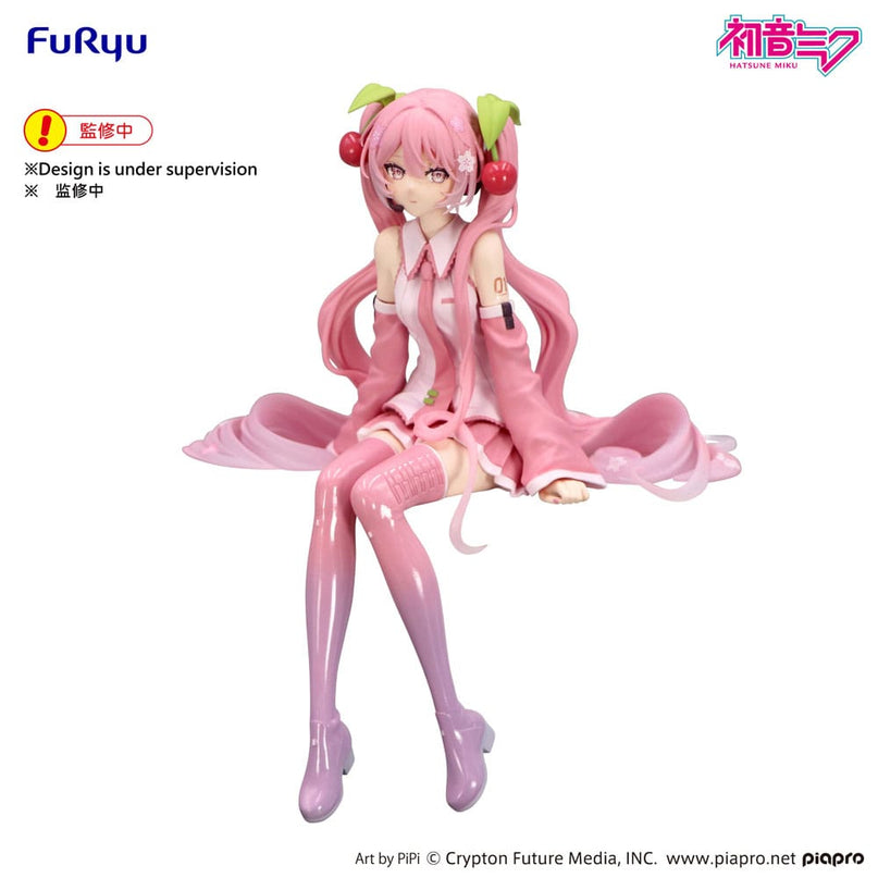 Hatsune Miku - Sakura Miku 2026 Noodle Stopper PVC Statue 14 cm (FURYU)