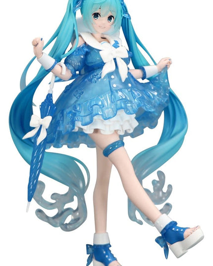 Hatsune Miku - Miku Rainy Dance Trio-Try-iT PVC Statue 19 cm (FURYU)