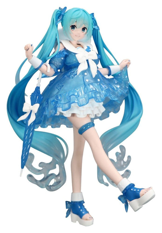 Hatsune Miku - Miku Rainy Dance Trio-Try-iT PVC Statue 19 cm (FURYU)