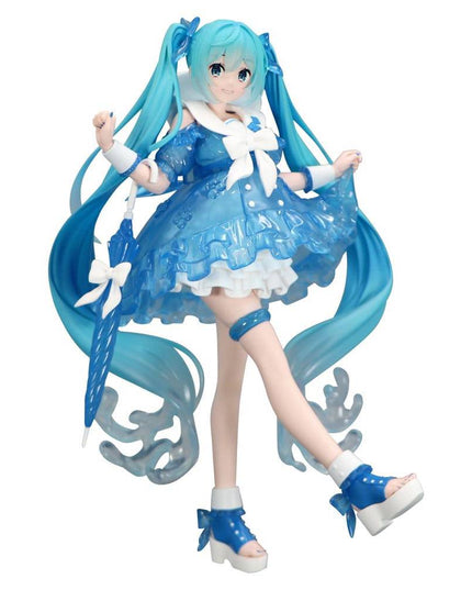 Hatsune Miku - Miku Rainy Dance Trio-Try-iT PVC Statue 19 cm (FURYU)