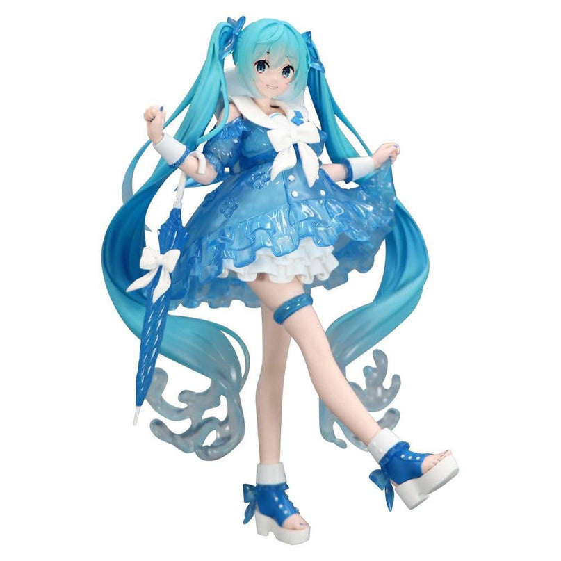 Hatsune Miku - Miku Rainy Dance Trio-Try-iT PVC Statue 19 cm (FURYU)