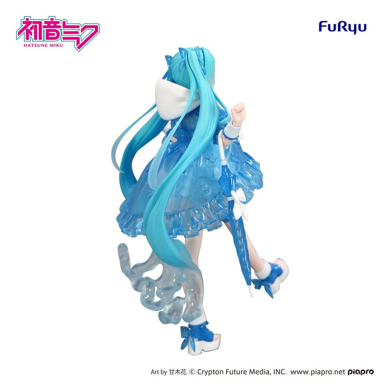 Hatsune Miku - Miku Rainy Dance Trio-Try-iT PVC Statue 19 cm (FURYU)