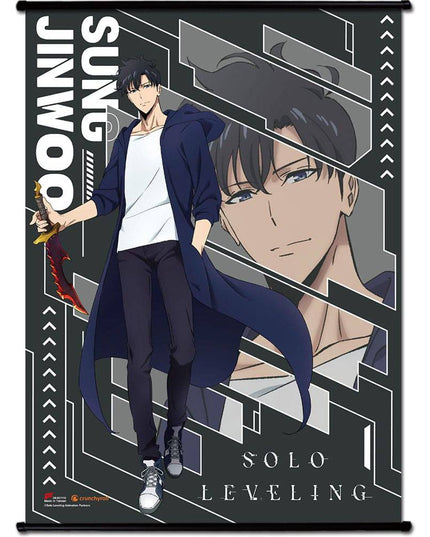Solo Leveling - Sung Jinwoo S-Rank #2 Wall Scroll 44 x 33 cm (GEE)