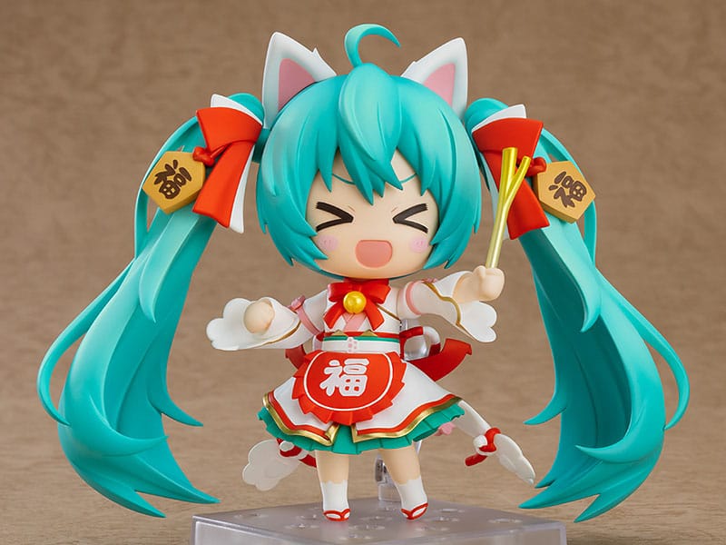 Character Vocal Series 01 -Hatsune Miku: Maneki Miku Ver. Nendoroid Action Figure 10 cm (GOOD SMILE COMPANY)
