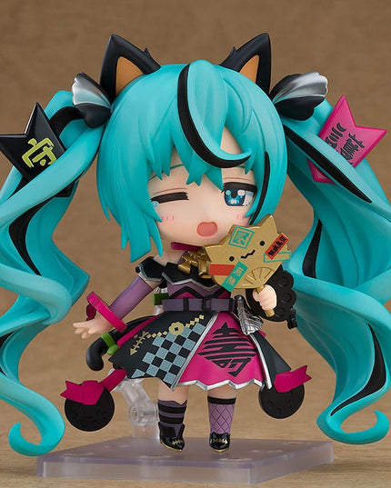 Character Vocal Series 01- Hatsune Miku: Black Maneki Miku Ver. Nendoroid Figure 10 cm (GOOD SMILE COMPANY)