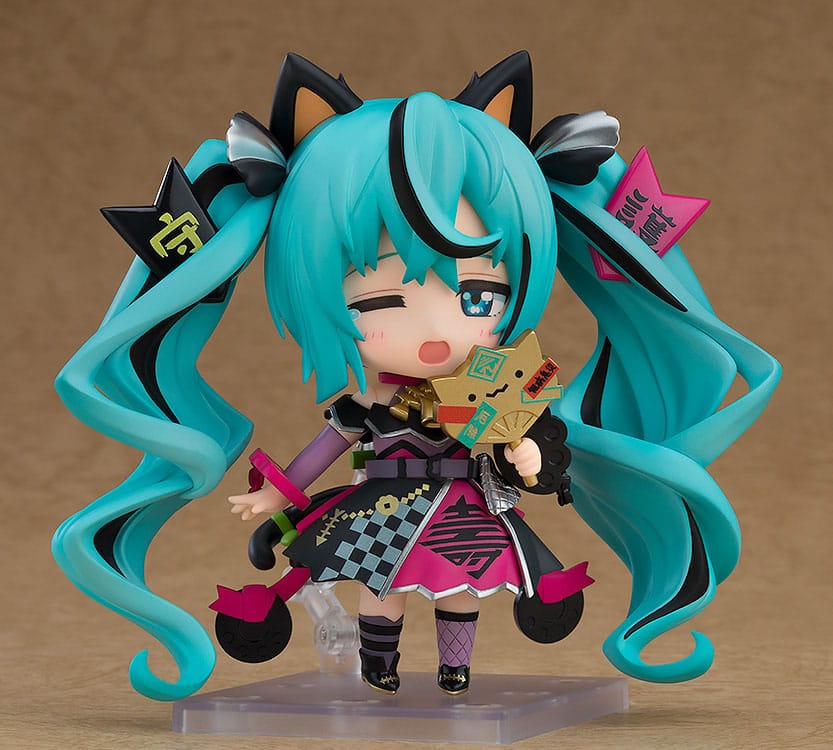 Character Vocal Series 01- Hatsune Miku: Black Maneki Miku Ver. Nendoroid Figure 10 cm (GOOD SMILE COMPANY)