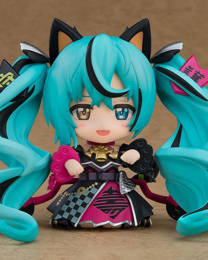 Character Vocal Series 01- Hatsune Miku: Black Maneki Miku Ver. Nendoroid Figure 10 cm (GOOD SMILE COMPANY)