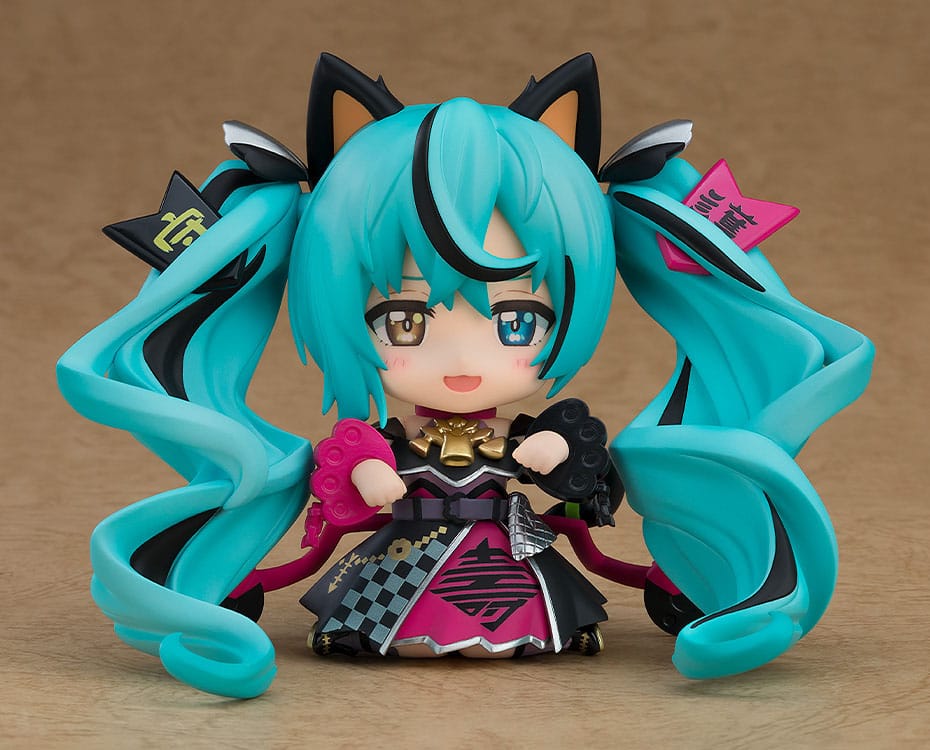 Character Vocal Series 01- Hatsune Miku: Black Maneki Miku Ver. Nendoroid Figure 10 cm (GOOD SMILE COMPANY)