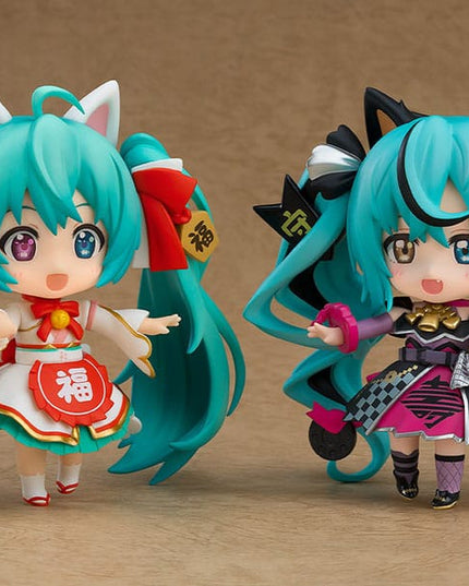 Character Vocal Series 01- Hatsune Miku: Black Maneki Miku Ver. Nendoroid Figure 10 cm (GOOD SMILE COMPANY)