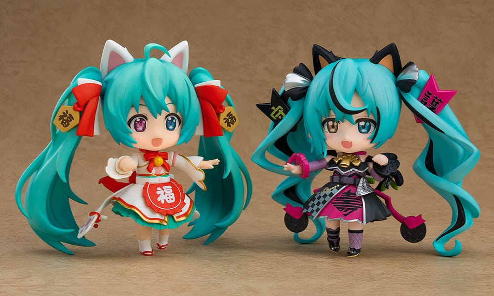 Character Vocal Series 01- Hatsune Miku: Black Maneki Miku Ver. Nendoroid Figure 10 cm (GOOD SMILE COMPANY)