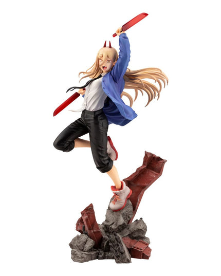 Chainsaw Man - Power ARTFXJ - 1/8 Scale Statue Figure Bonus Edition (KOTOBUKIYA)