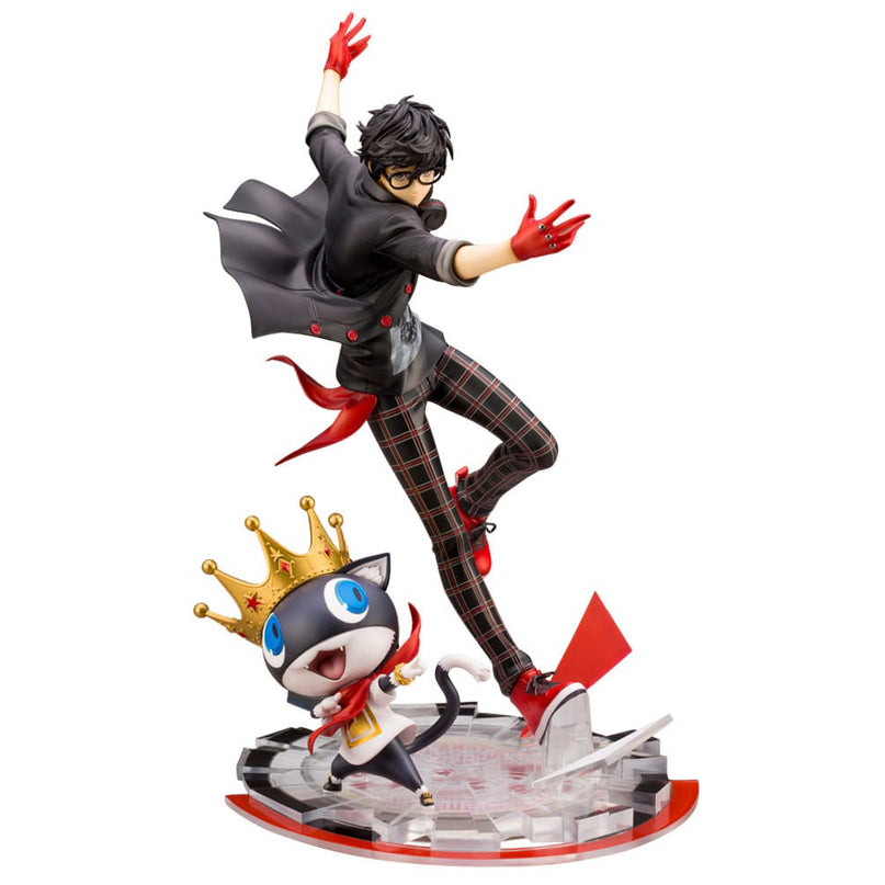 Persona 5 - Protagonist & Morgana Dancing Star Night ARTFXJ Statue 1/8 25 cm (KOTOBUKIYA)