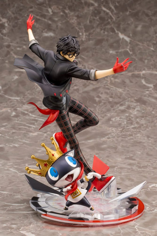 Persona 5 - Protagonist & Morgana Dancing Star Night ARTFXJ Statue 1/8 25 cm (KOTOBUKIYA)