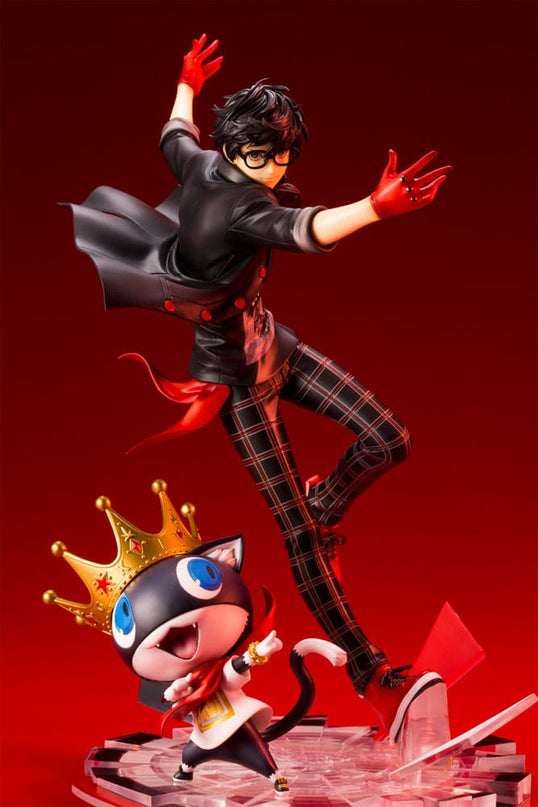 Persona 5 - Protagonist & Morgana Dancing Star Night ARTFXJ Statue 1/8 25 cm (KOTOBUKIYA)