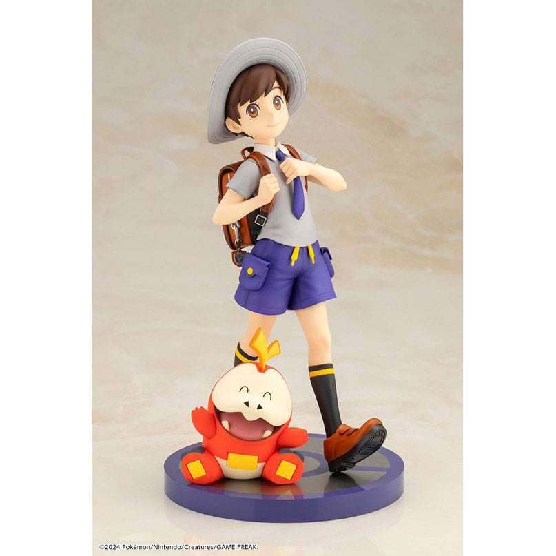 Pokémon - Florian & Fuecoco 20 cm ARTFXJ Statue 1/8 (KOTOBUKIYA)