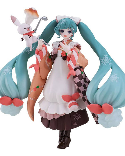 Character Vocal Series 01: Hatsune Miku - Snow Miku: Winter Delicacy Ver. Figma Figure 14 cm (MAX FACTORY) PREORDER NOV