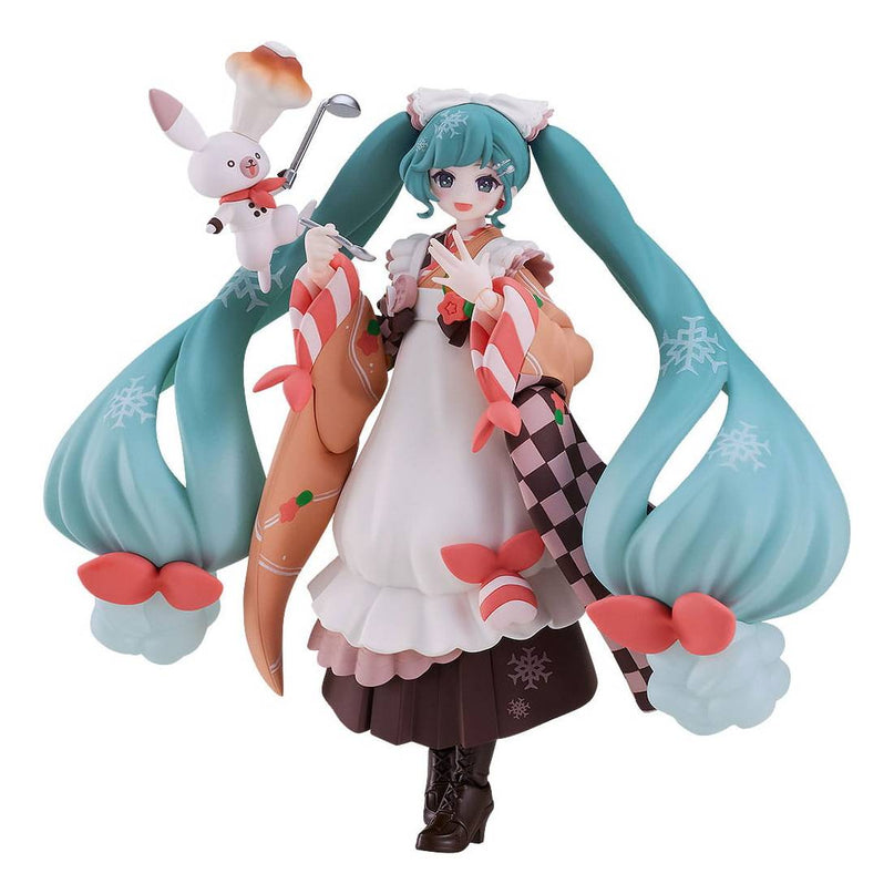 Character Vocal Series 01: Hatsune Miku - Snow Miku: Winter Delicacy Ver. Figma Figure 14 cm (MAX FACTORY) PREORDER NOV