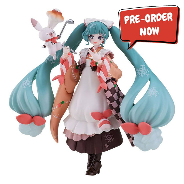 Character Vocal Series 01: Hatsune Miku - Snow Miku: Winter Delicacy Ver. Figma Figure 14 cm (MAX FACTORY) PREORDER FEB