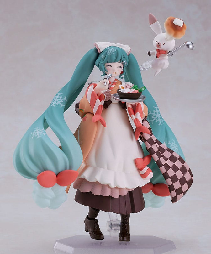 Character Vocal Series 01: Hatsune Miku - Snow Miku: Winter Delicacy Ver. Figma Figure 14 cm (MAX FACTORY) PREORDER NOV