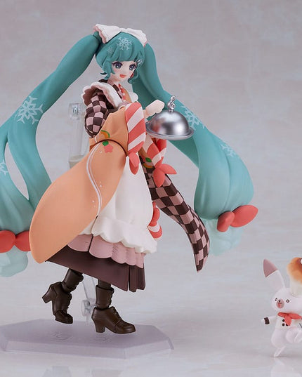 Character Vocal Series 01: Hatsune Miku - Snow Miku: Winter Delicacy Ver. Figma Figure 14 cm (MAX FACTORY) PREORDER NOV