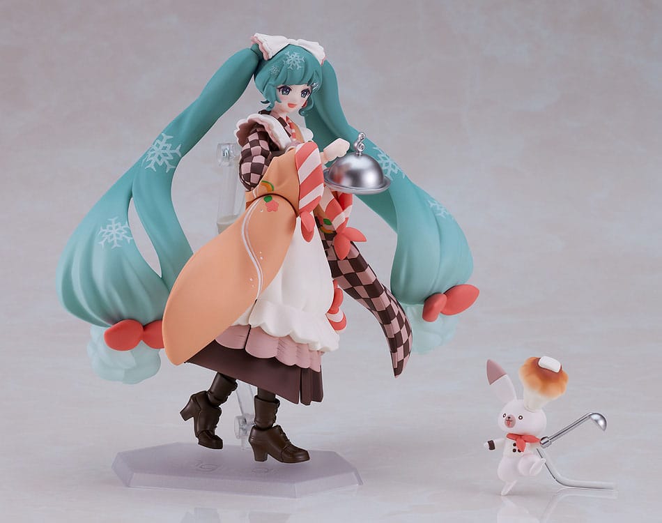 Character Vocal Series 01: Hatsune Miku - Snow Miku: Winter Delicacy Ver. Figma Figure 14 cm (MAX FACTORY) PREORDER NOV