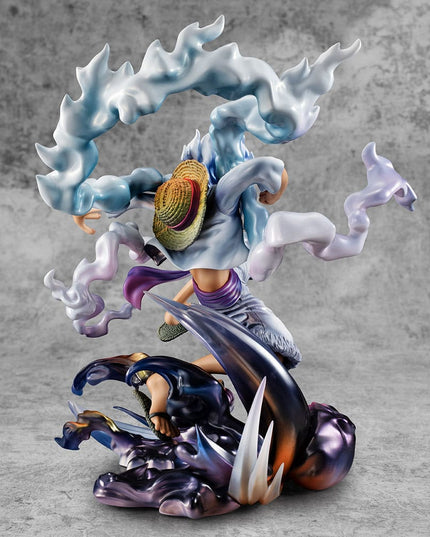 One Piece - Monkey D. Luffy Gear 5 P.O.P PVC Statue 23 cm (MEGAHOUSE)