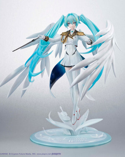 Mobile Suit Gundam x Hatsune Miku Lucrea - Hatsune Miku x Wing Gundam Zero EW 45th Anniversary PVC Statue 27 cm (MEGAHOUSE) PREORDER SEPT 26