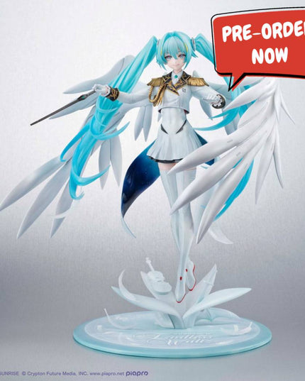 Mobile Suit Gundam x Hatsune Miku Lucrea - Hatsune Miku x Wing Gundam Zero EW 45th Anniversary PVC Statue 27 cm (MEGAHOUSE) PREORDER SEPT 26