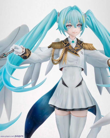 Mobile Suit Gundam x Hatsune Miku Lucrea - Hatsune Miku x Wing Gundam Zero EW 45th Anniversary PVC Statue 27 cm (MEGAHOUSE) PREORDER SEPT 26
