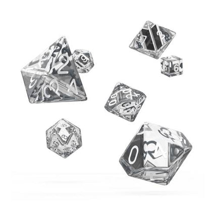 Oakie Doakie Dice RPG Set Translucent - Clear