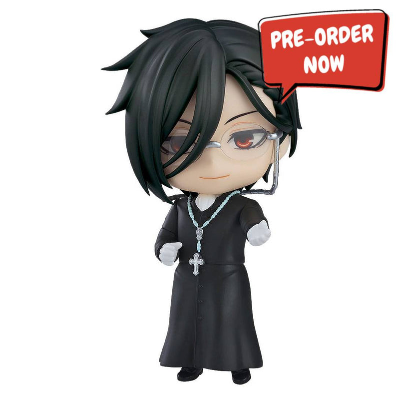 Black Butler: Boarding School Arc -Sebastian Michaelis: Sapphire Owl Ver.  Nendoroid Figure 10 cm (ORANGE ROUGE) PREORDER SEPT