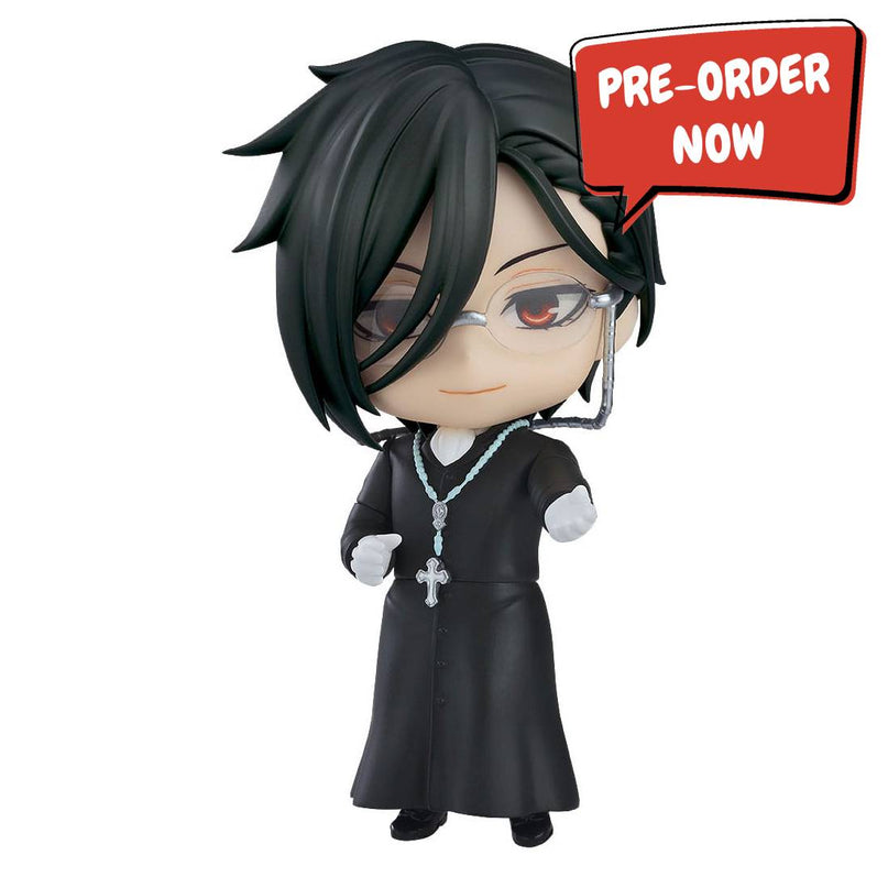 Black Butler: Boarding School Arc -Sebastian Michaelis: Sapphire Owl Ver.  Nendoroid Figure 10 cm (ORANGE ROUGE) PREORDER SEPT