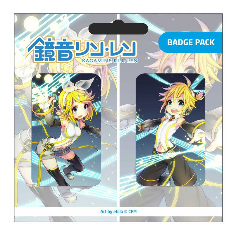 Hatsune Miku - Ren & Len Pin Badges (POP BUDDIES)