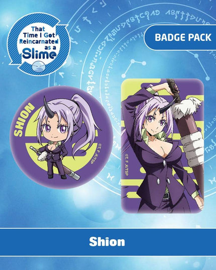 That Time I Got Reincarnated as a Slime- Shion Pin Badges 2-Pack (POP BUDDIES)
