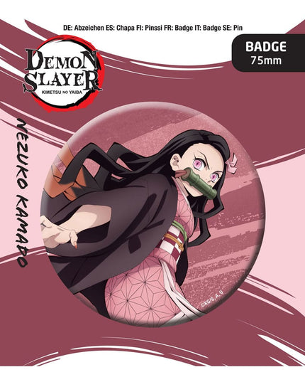 Demon Slayer - Nezuko Kamado Pin Badge (POP BUDDIES)