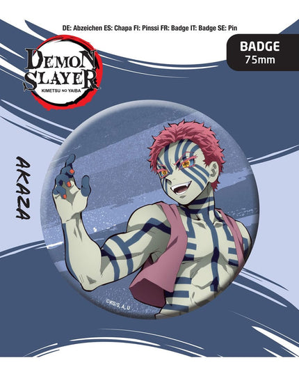 Demon Slayer - Akaza Pin Badge (POP BUDDIES)