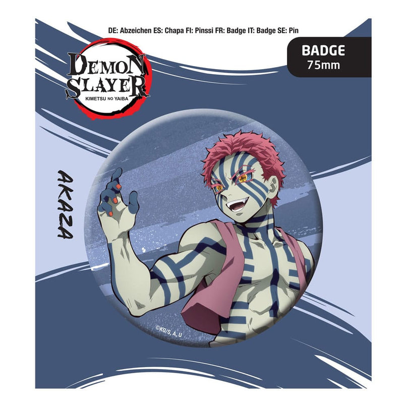 Demon Slayer - Akaza Pin Badge (POP BUDDIES)