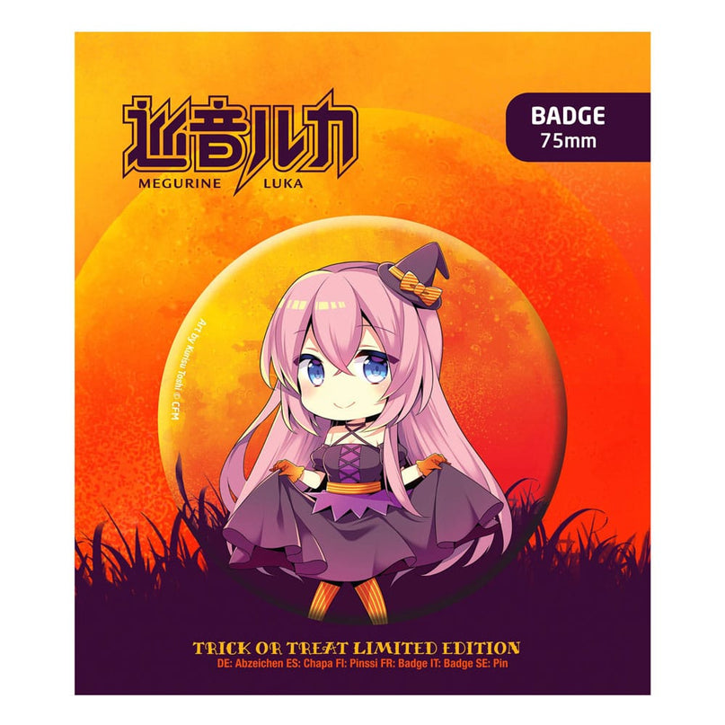 Hatsune Miku - Halloween Limited Edition Megurine Luka Pin Badge (POP BUDDIES)