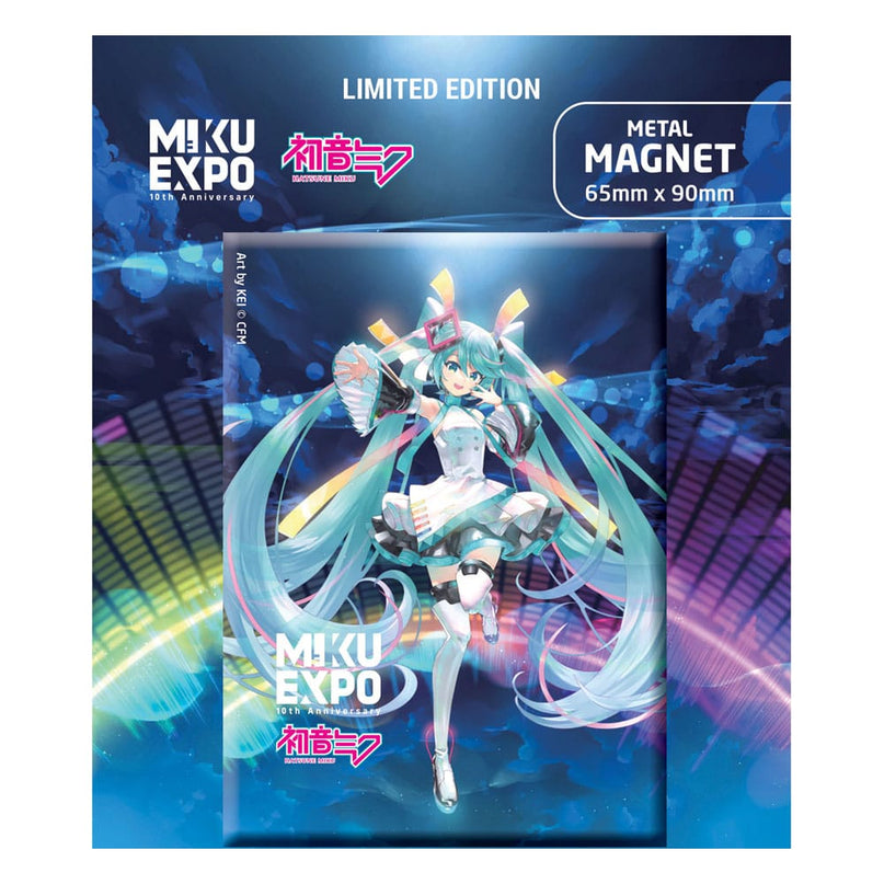 Hatsune Miku - Fridge Magnet Miku Expo 10th Anniversary Art by Kei Ver. Limited Edition (POP BUDDIES)